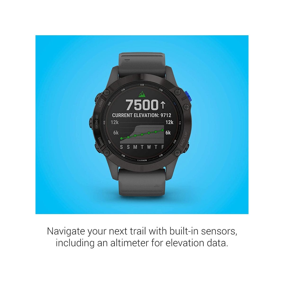 Garmin Fenix 6 Pro Solar Black with Slate Gray Band Buy Garmin Fenix 6