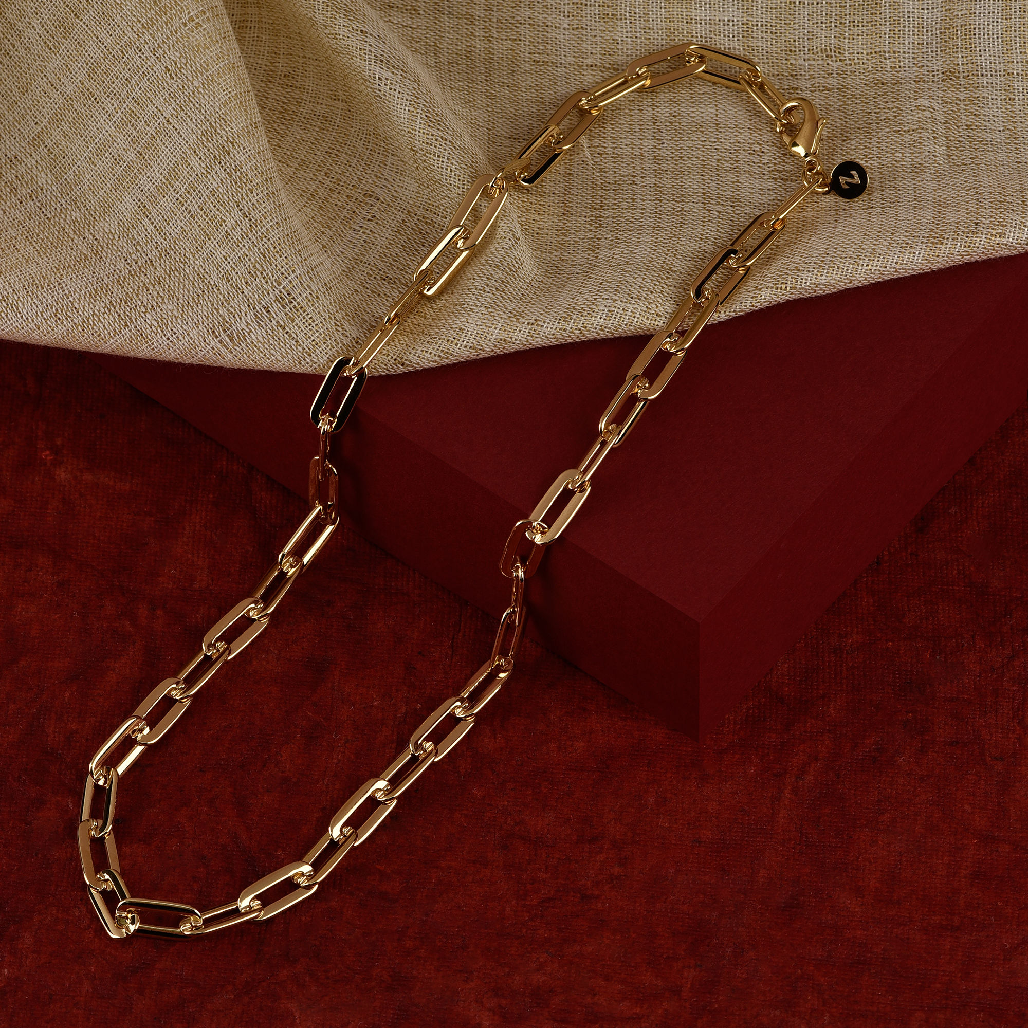 Buy Accessorize London Z Large Link Necklace Online