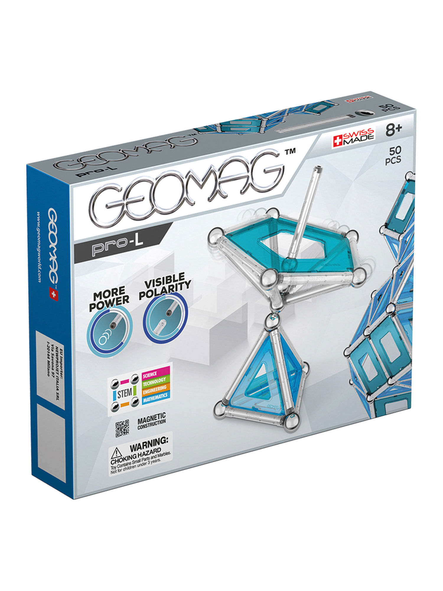 Geomag Magnetic Toys Pro-l - 50 Pieces - Multi-Color