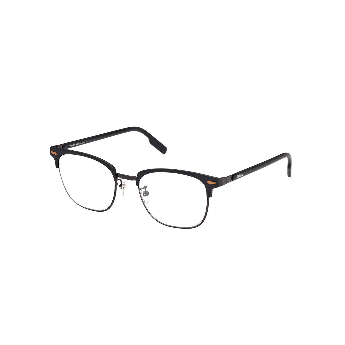 Ermenegildo Zegna Clear Metal Frames EZ5250-H 52 002