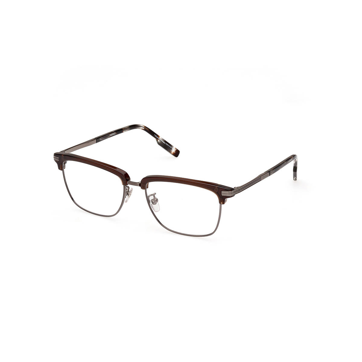 Ermenegildo Zegna Clear Metal Frames EZ5259-H 55 014