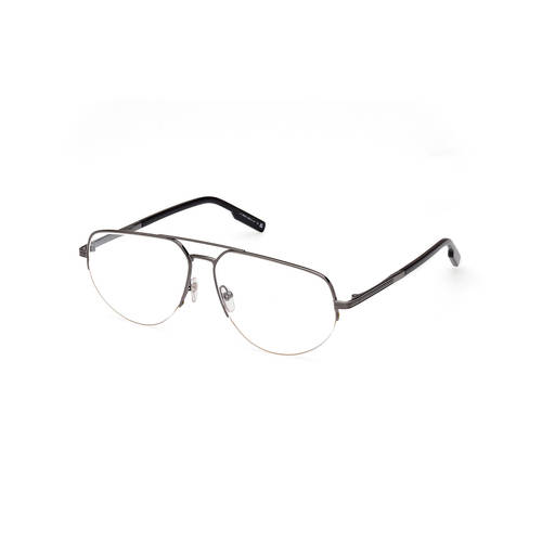 Buy Ermenegildo Zegna Clear Metal Frames EZ5266 59 008 Online display picture 1