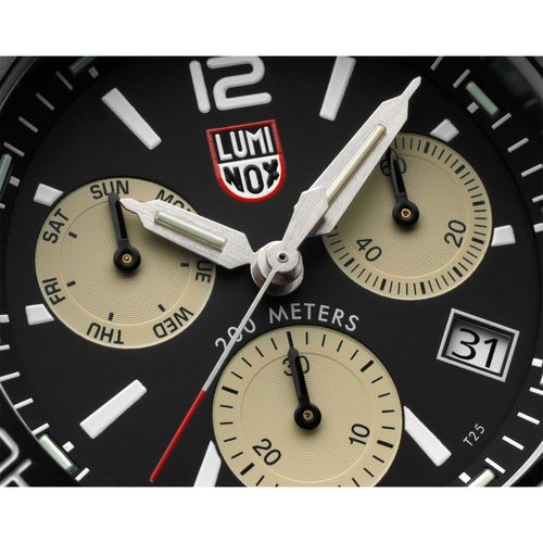 Luminox Pacific Diver Chronograph Day-Date Dial Color Black Men Watch  (M)