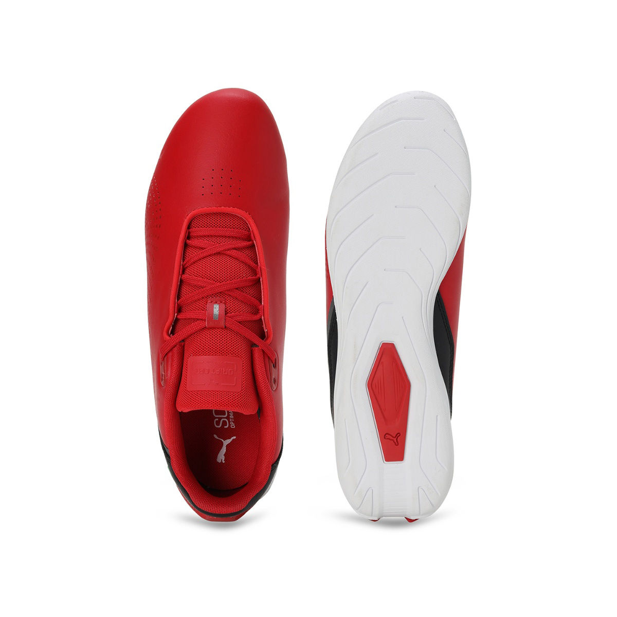 Puma red sneakers outlet online