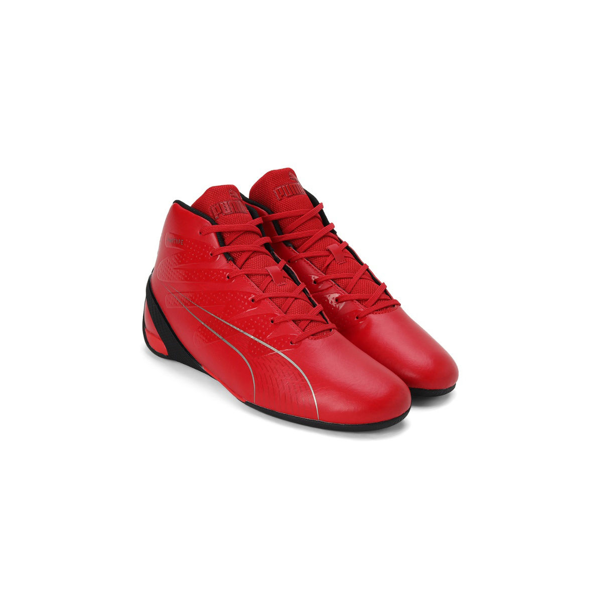 Puma ferrari high tops white clearance red