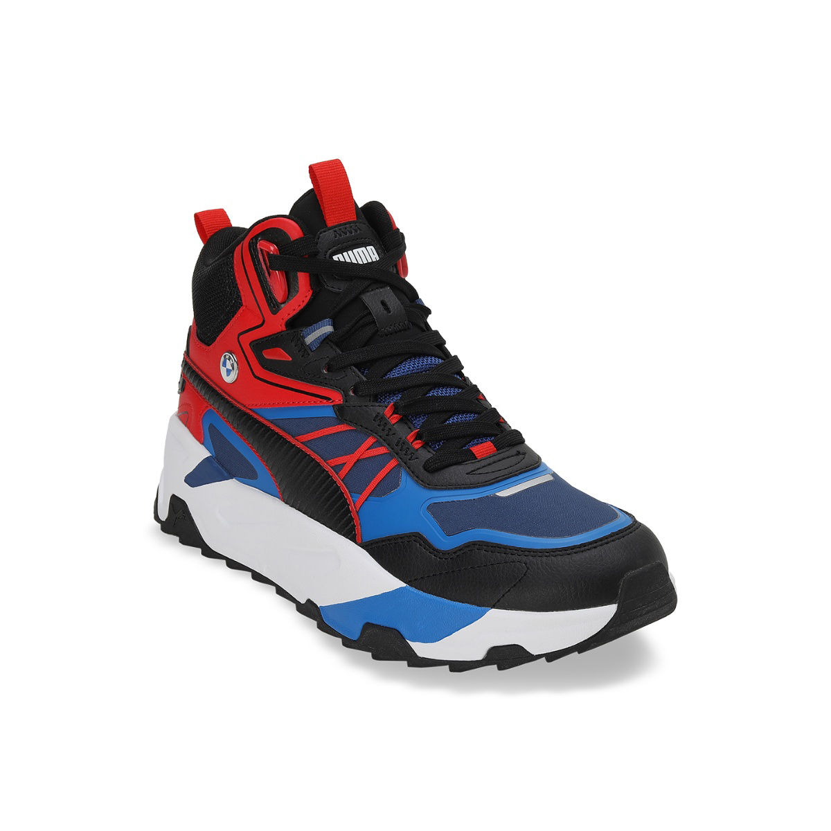 Buy Puma Bmw Mms Trinity Mid Wtr Men Black Sneakers Online