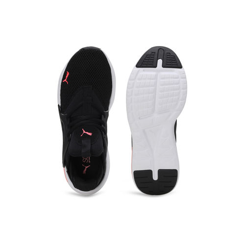 Puma Softride Enzo Evo Unisex Black Running Shoes
