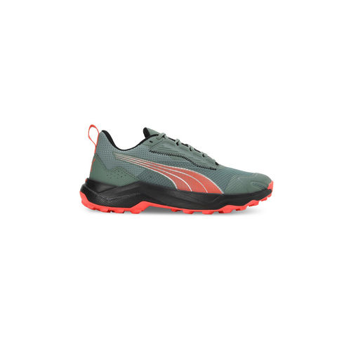 Buy Puma Obstruct Profoam Unisex Green Running Shoes Online