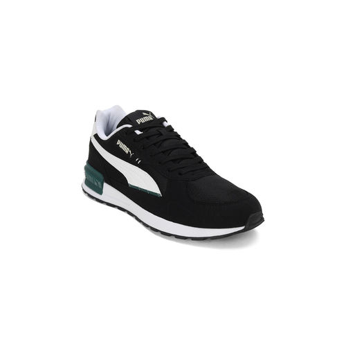 Puma Graviton Unisex Black Sneakers (UK 3)