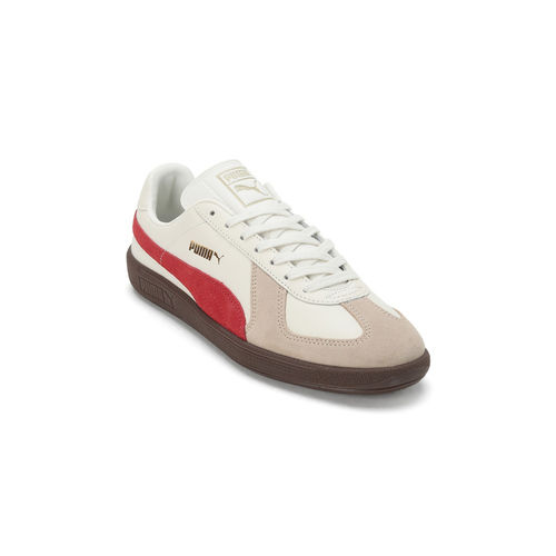Puma Army Trainer Unisex Off White Sneakers (UK 4)
