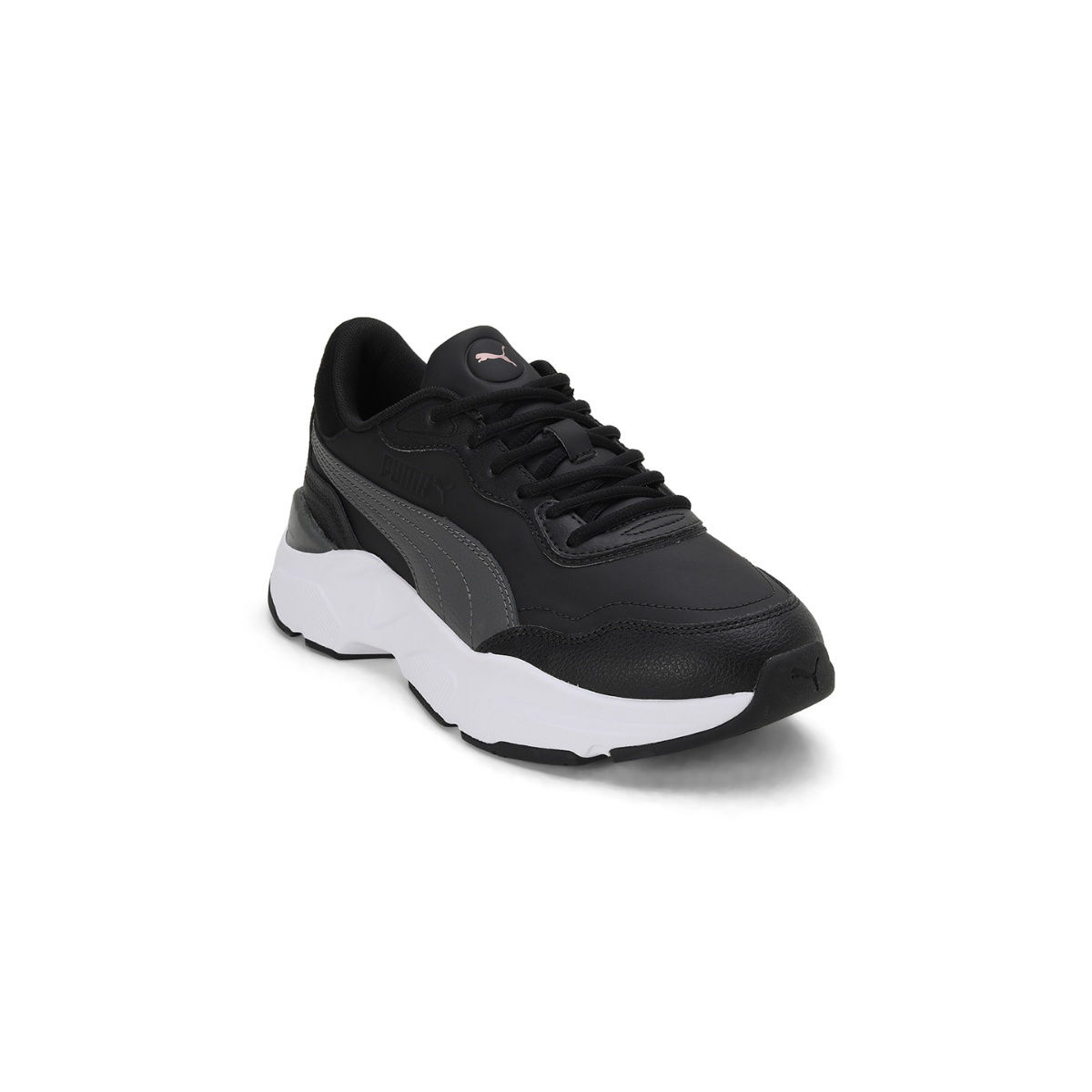 Puma Cassia Rose Women Black Sneakers UK 3