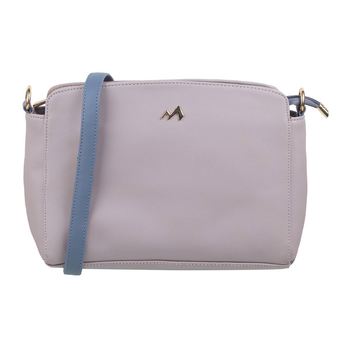 Metro Women Purple Synthetic Sling and Cross Bag