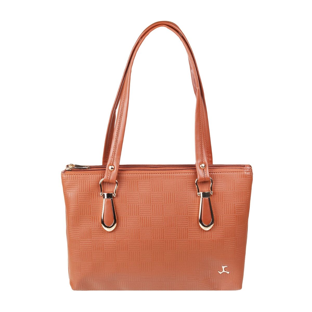 Safara Modern Ladies Plain Brown Leather Handbag at Rs 749 in Mumbai