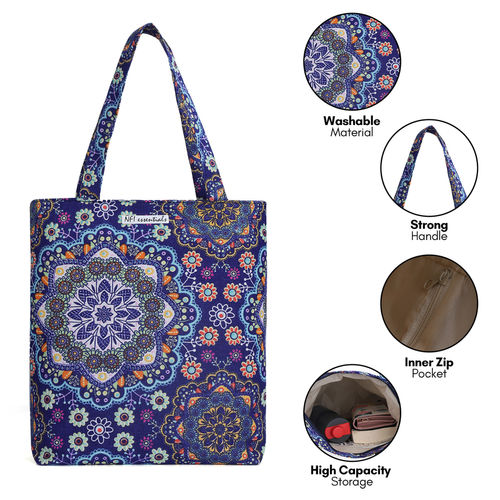 The Purple Sack Big Round Tote Bag (Multi-Color) At Nykaa, Best Beauty Products Online