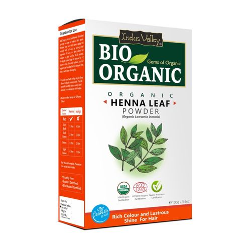 Indus Valley Bio Organic Henna Leaf Powder (Lawsonia Inermis): Buy Indus  Valley Bio Organic Henna Leaf Powder (Lawsonia Inermis) Online at Best  Price in India | Nykaa