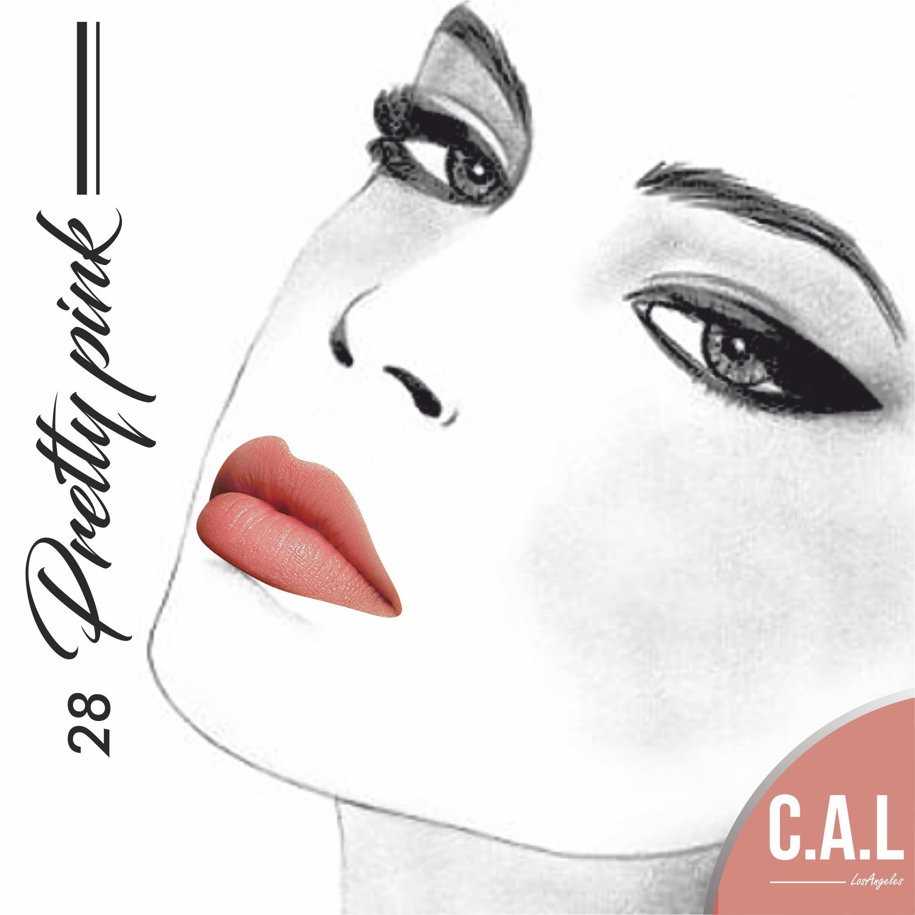 cal 28 pretty pink lipstick