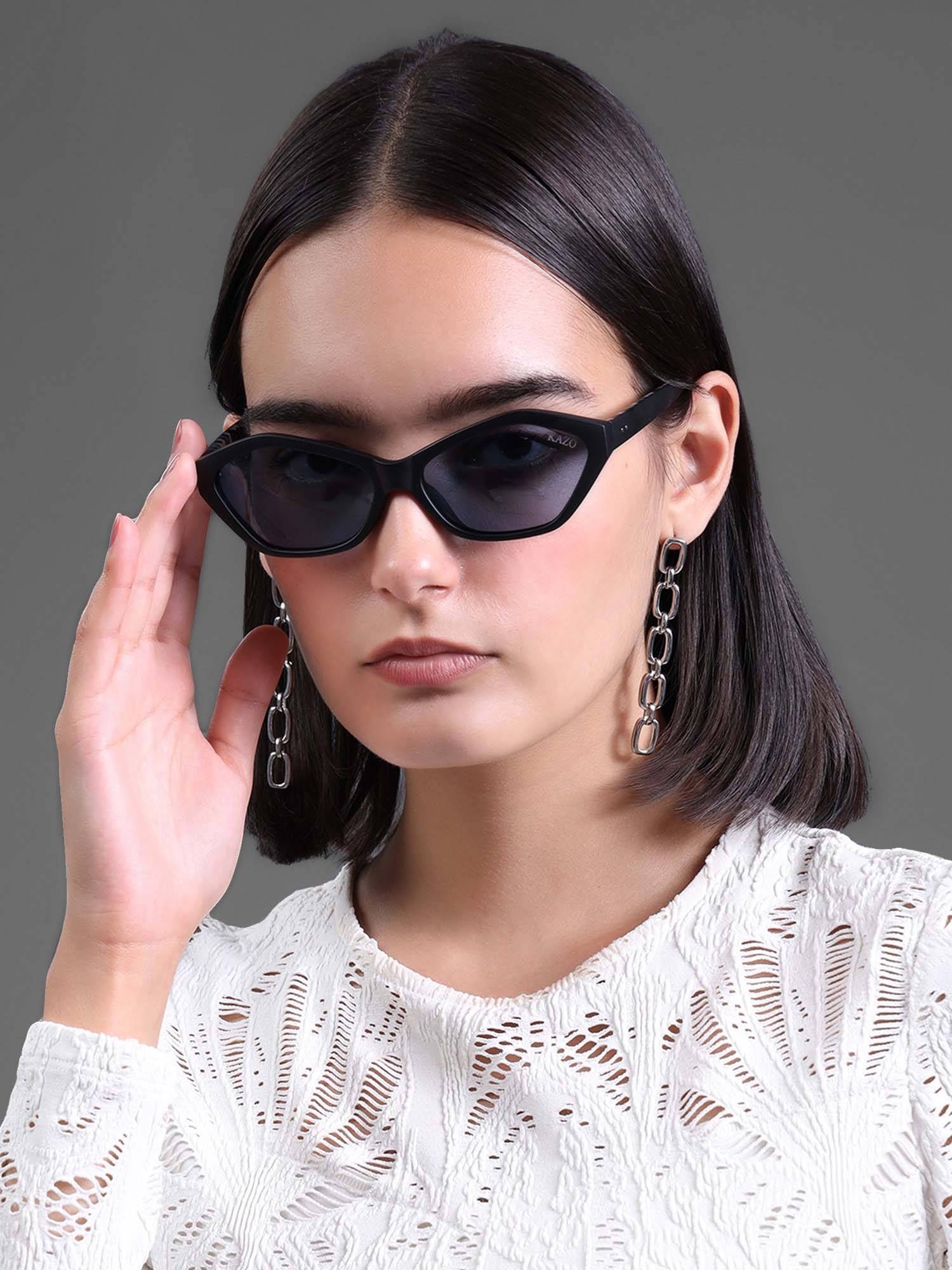 Kazo Women Blue The Elan Sunglasses (Dt1212Blbkc) (39)