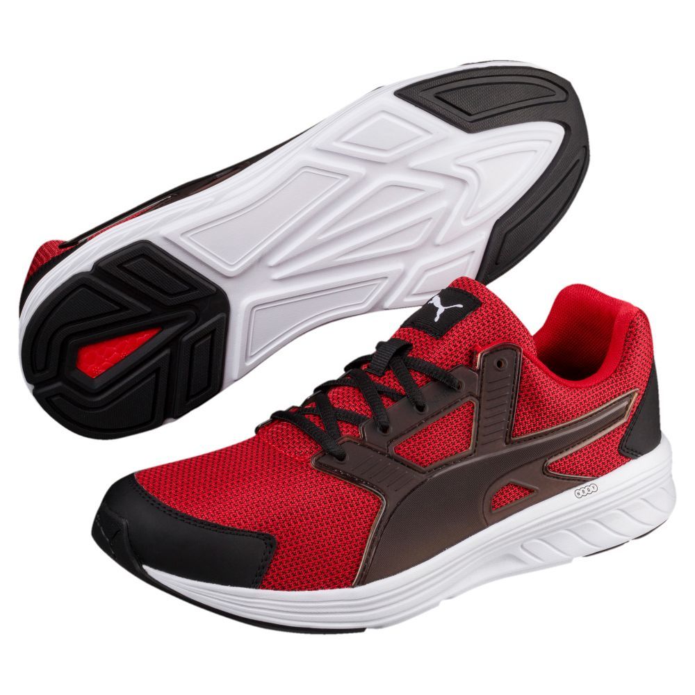 Puma black ribbon on sale red