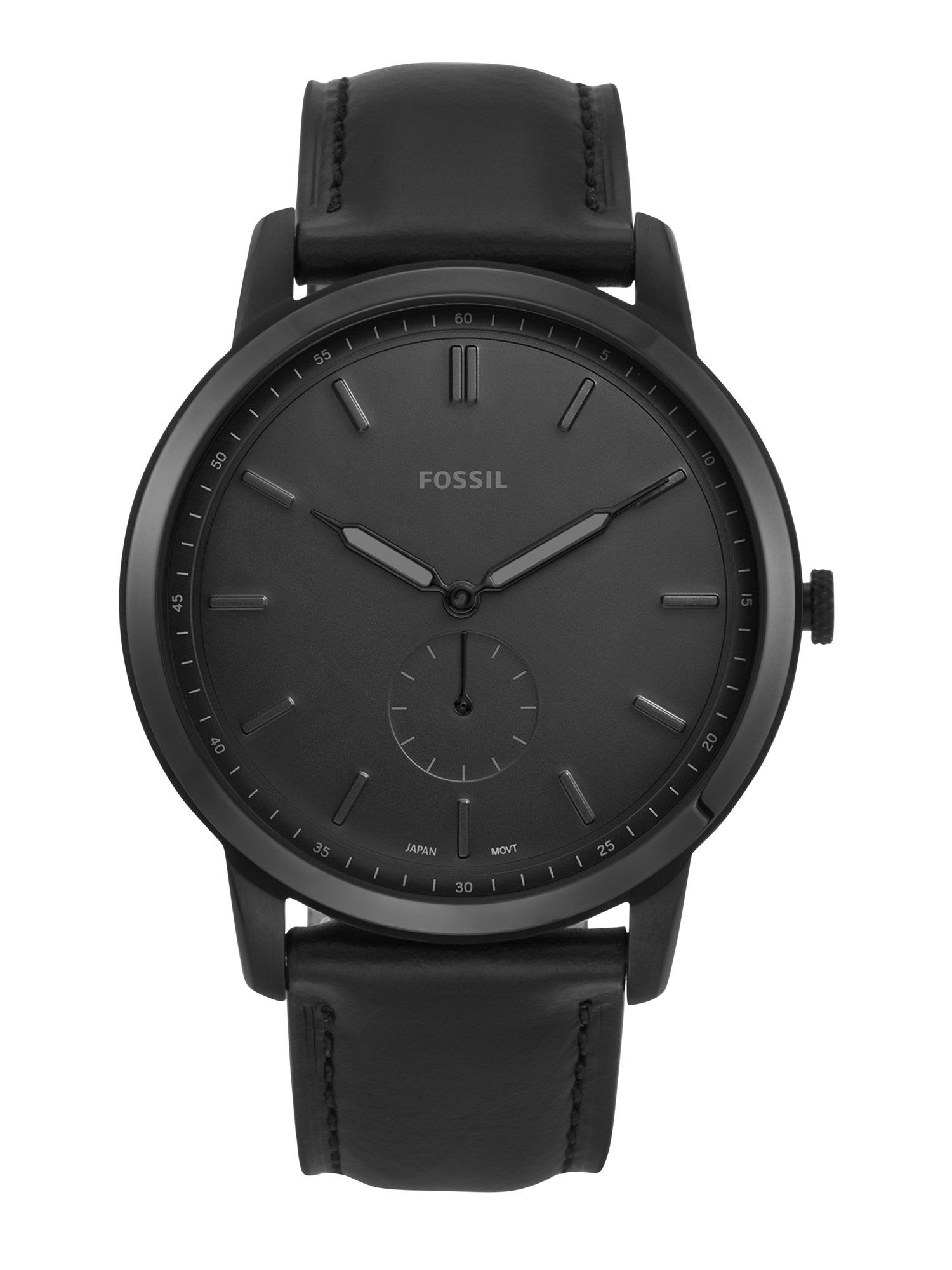 Fossil FS5447 The Minimalist - Mono Black Watch For Men