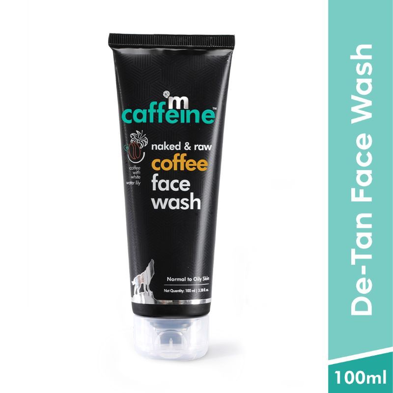 MCaffeine D-Tan Coffee Face Wash for a Fresh & Glowing Skin - Hydrating Face Cleanser for Oil