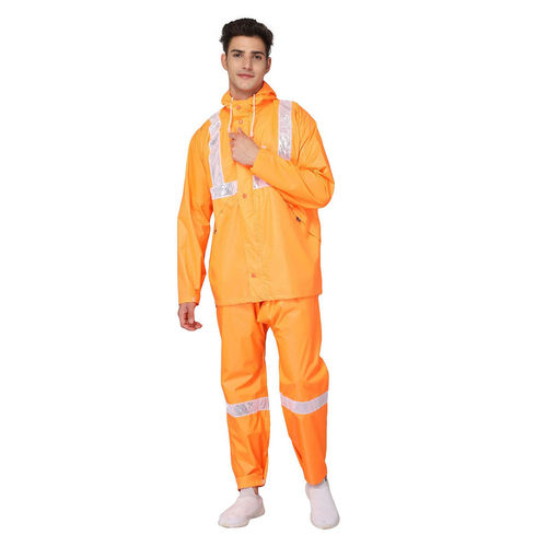 Buy The Clownfish Men's Polyester Raincoat with Pant with hood