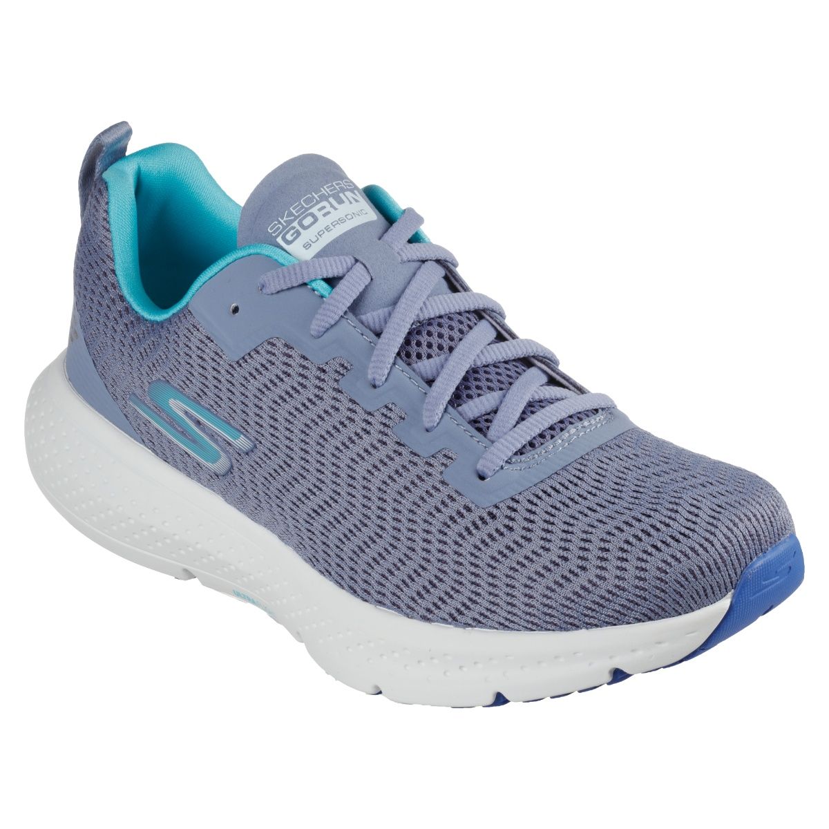 Buy SKECHERS GO RUN SUPERSONIC Grey Running Shoes Online