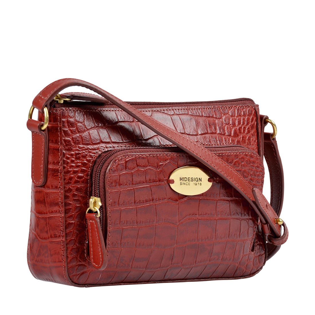 hidesign red sling bag