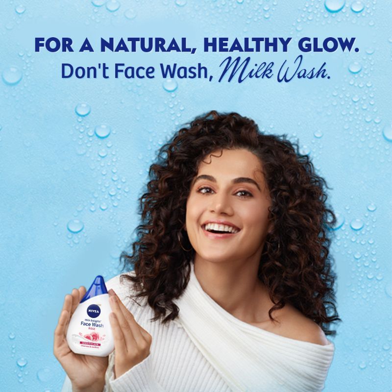 NIVEA Women Face Wash for Sensitive Skin, Milk Delights Rose: Buy NIVEA ...