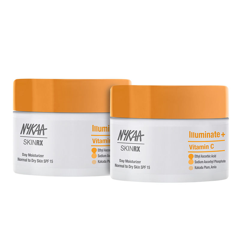 Nykaa SKINRX Vitamin C Moisturizer For Normal To Dry Skin (Pack Of 2)
