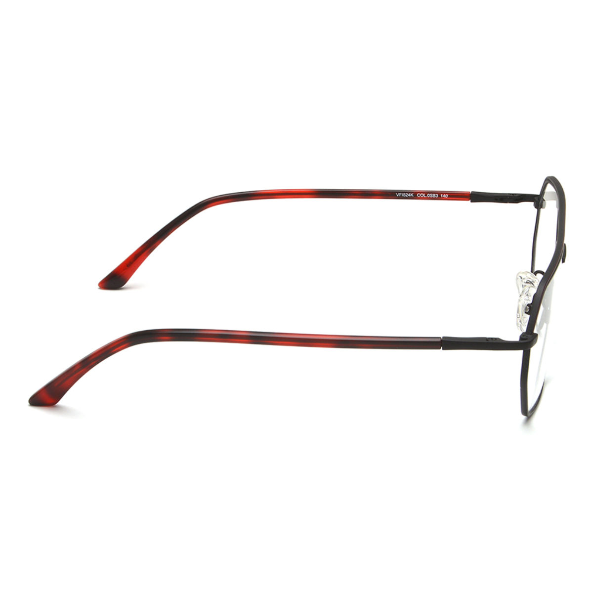 Buy FILA Men Cat Eye Shape Black Frame VFI824K54SB3FR (54) Online