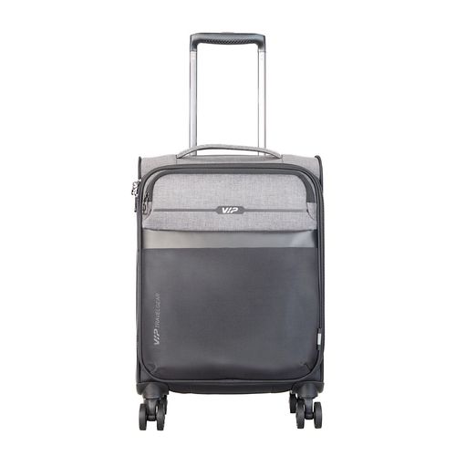 VIP Cabin Trolley with Wheels on Suitcase, 360 Degree Spin Grey Luggage  Bag (S)