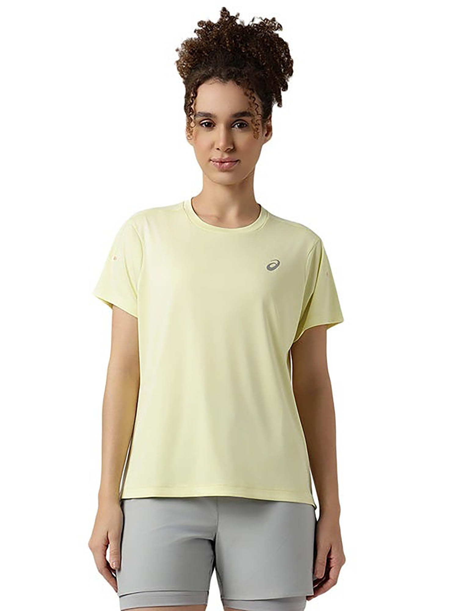 Buy ASICS Yellow Duo Form Ss T-Shirt Online