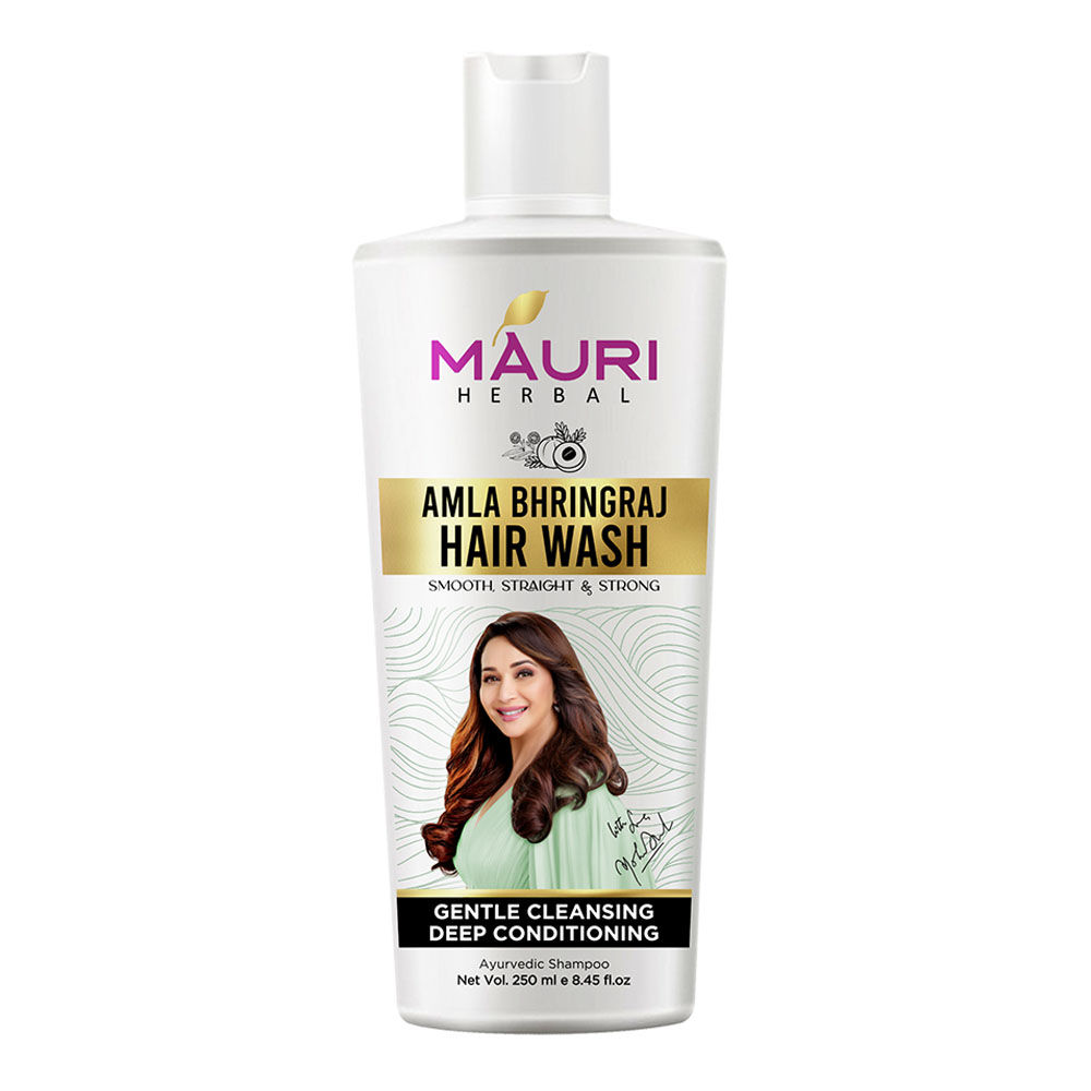 Mauri Herbal Amla Bhringraj Shampoo: Buy Mauri Herbal Amla Bhringraj Shampoo  Online at Best Price in India | Nykaa