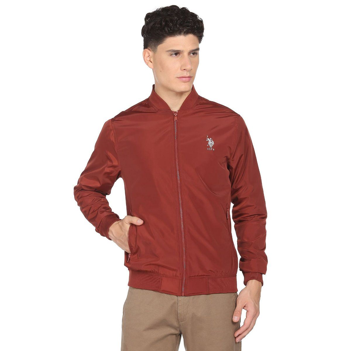 Us polo assn hot sale bomber jacket