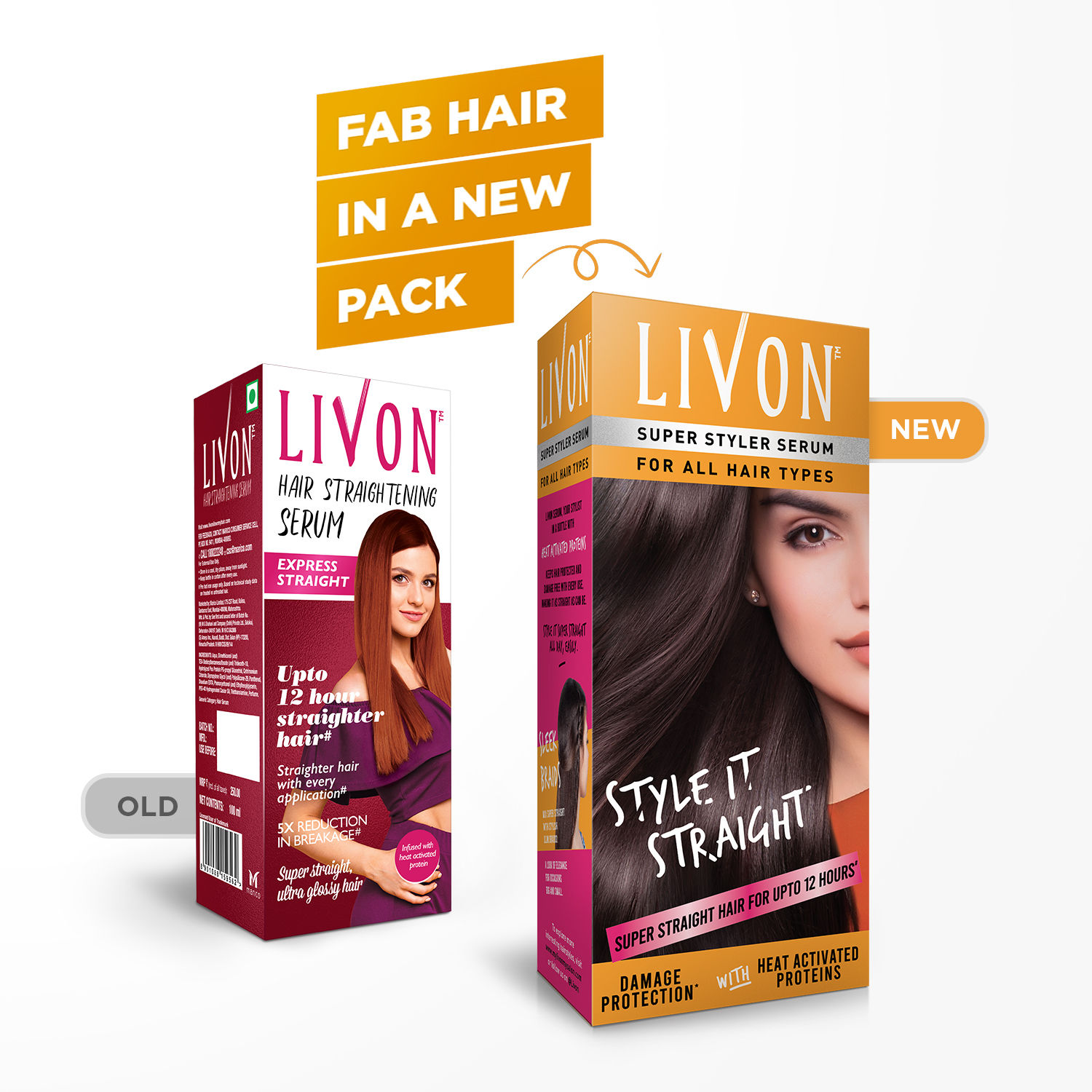 livon hair serum for straightening