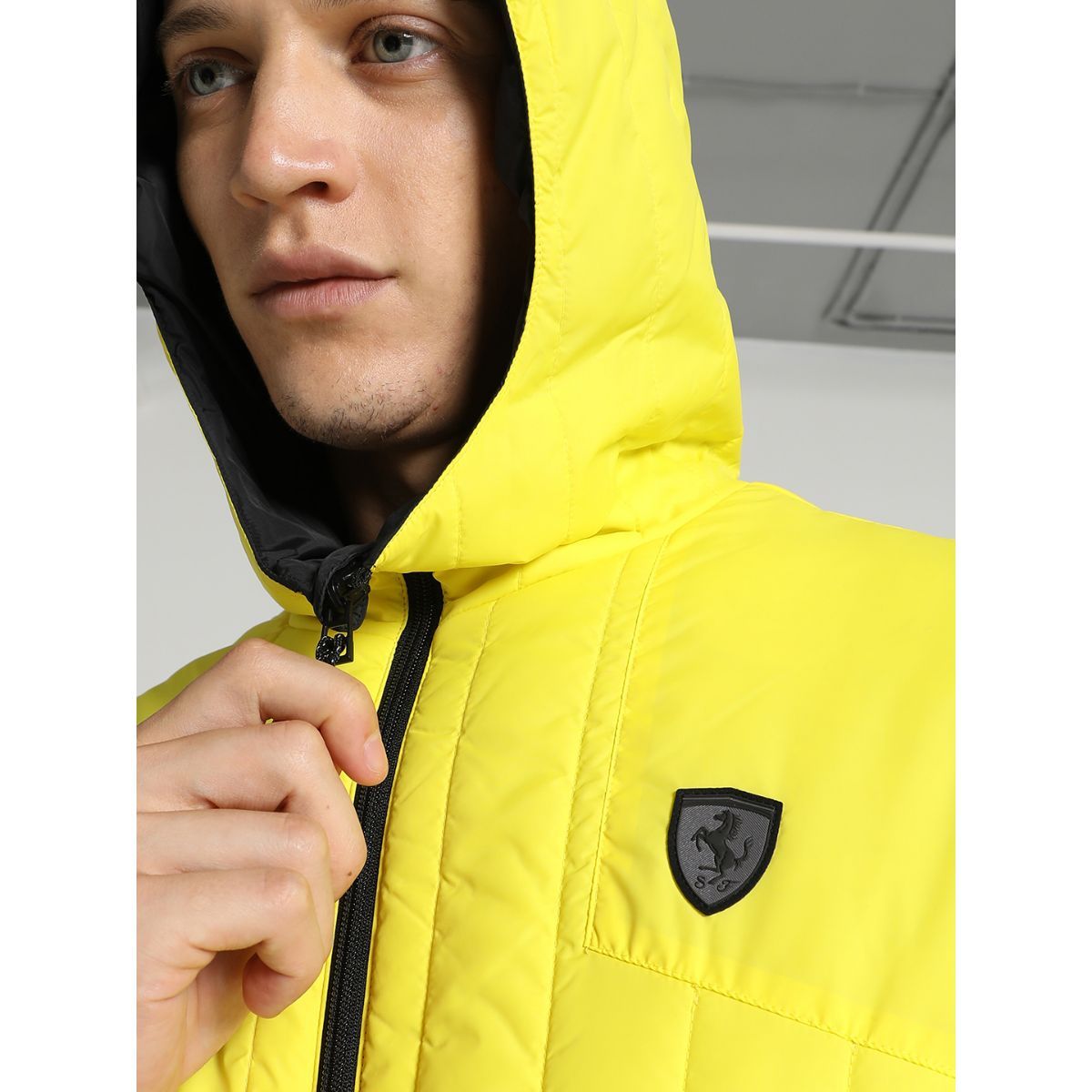 Yellow best sale ferrari jacket