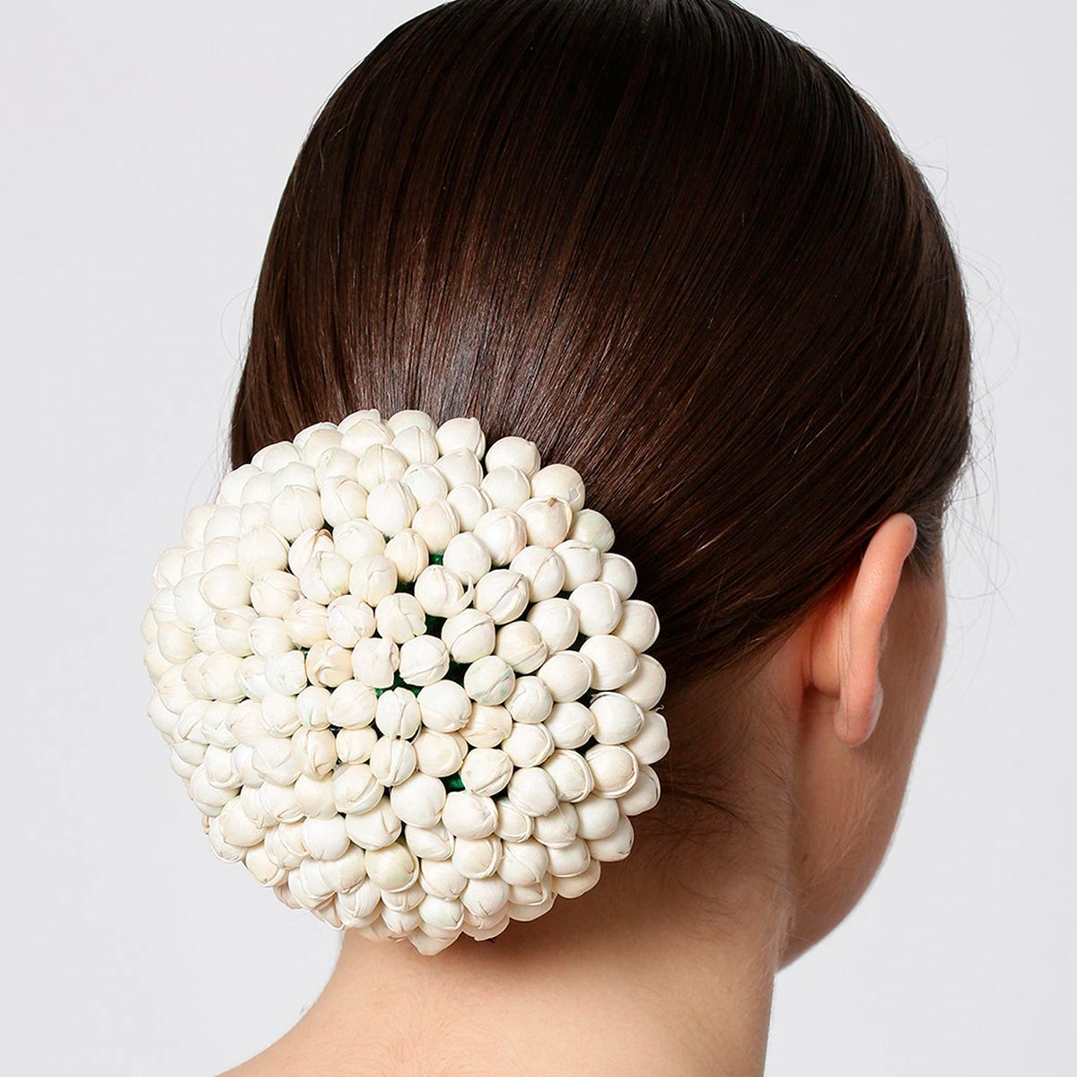 Peora Artificial Flower Bun Juda Flower Gajra Festive Hair Accessories - Pf25hj01
