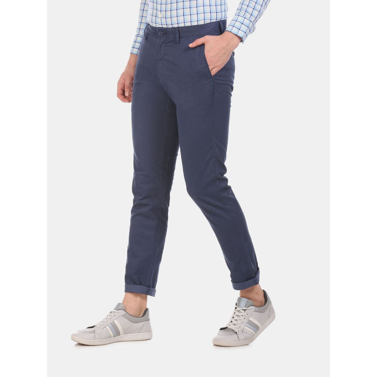 U.S. POLO ASSN. Slim Fit Men Grey Trousers - Buy U.S. POLO ASSN. Slim Fit  Men Grey Trousers Online at Best Prices in India | Flipkart.com