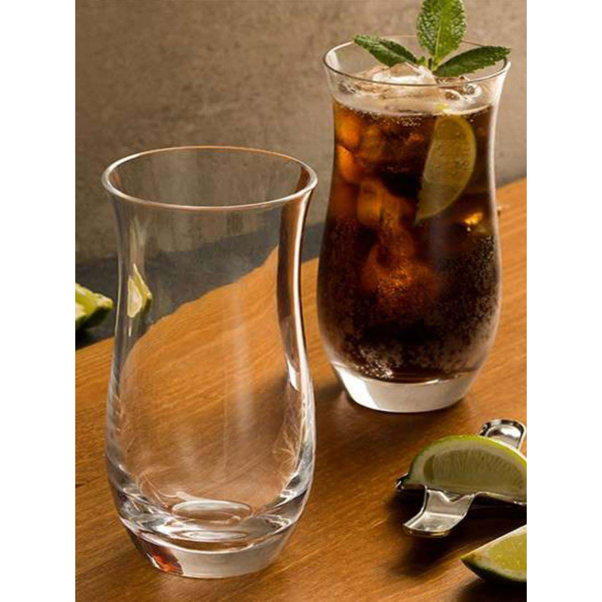 Dartington Crystal Rum Tumbler Glass (set Of 6)