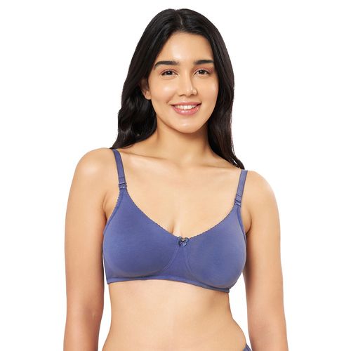 Buy Amante Solid Non Padded Non-wired Full Coverage Super Support