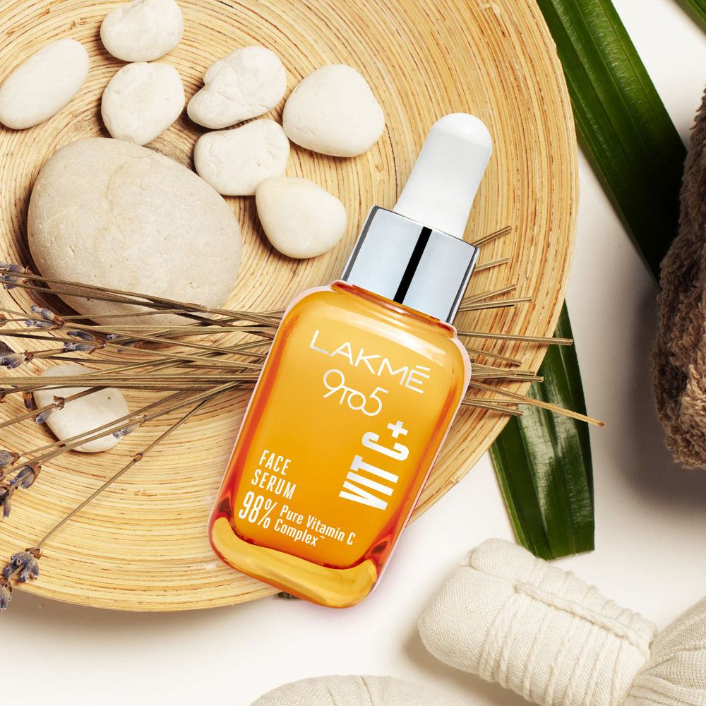 Lakme 9To5 Vitamin C+ Facial Serum With 98 Pure Vitamin C Complex For