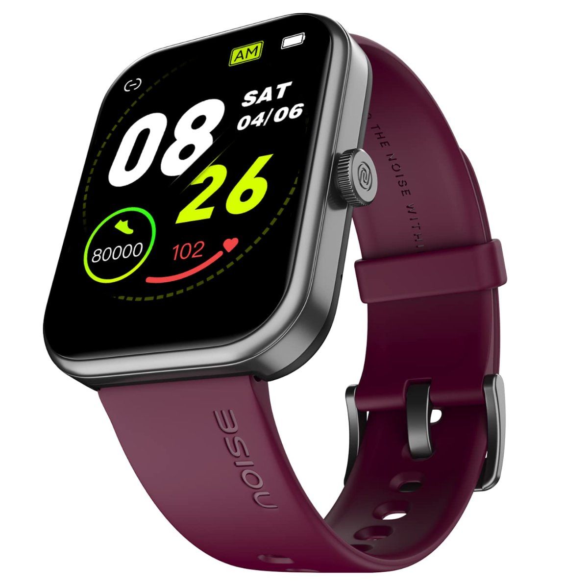 Noise colorfit pro 2 maroon on sale