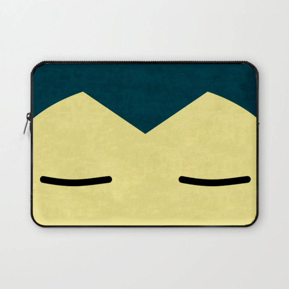 Buy Crazy Corner Snorlax Pokemon Printed Laptop Sleeve Online