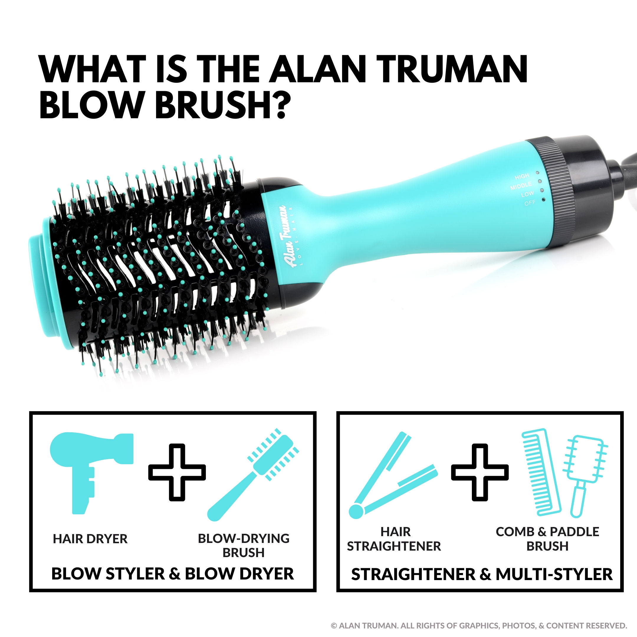 alan truman blow brush review