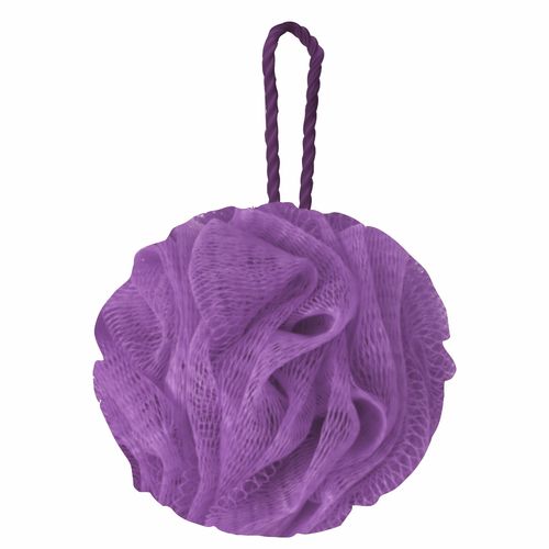 GUBB Luxe Bath Sponge Round Loofah For Women & Men - Lilac ...