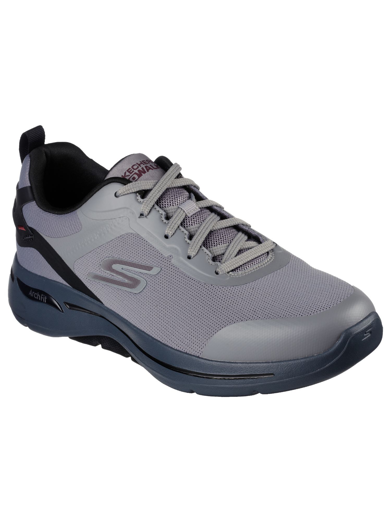 Ultra Flight Skechers Go Run Mens Silver Skechers Arch Fit