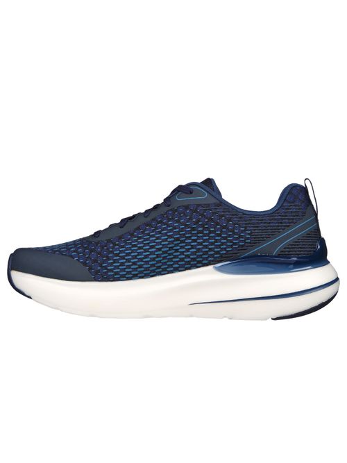 Buy SKECHERS MAX CUSHIONING HYPER BURST NAVY BLUE SHOES Online