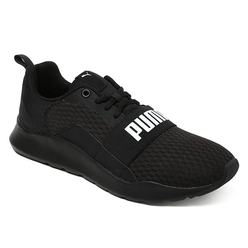 puma unisex sneakers black