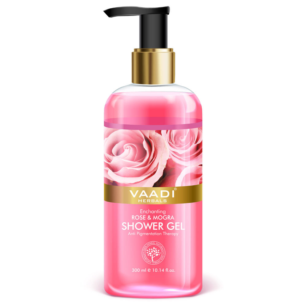 Vaadi Herbals Enchanting Rose & Mogra Shower Gel