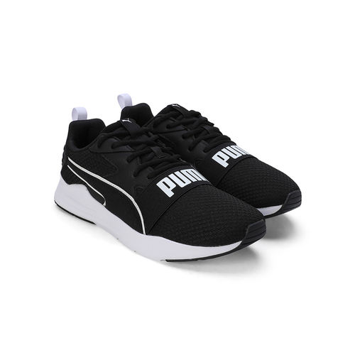 Buy Puma Wired Run Pure Unisex Black Sneakers Online